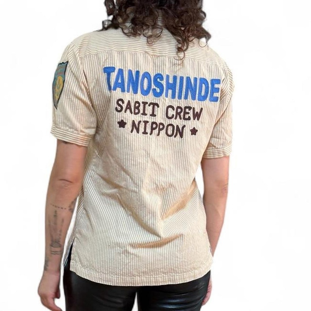 Sabit NYC park ranger button-down with patches